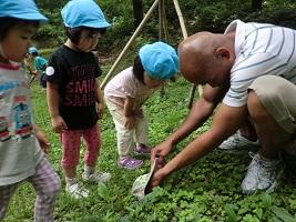 外国人スタッフも保育士と一緒に子ども達のケアをします